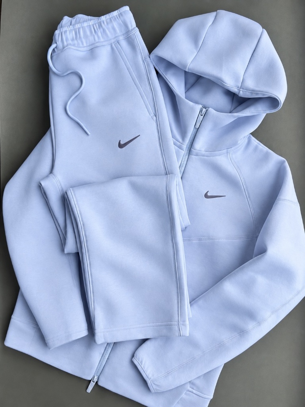 Nike Tech NOCTA Tracksuit – Light Blue – Hoodie & Pants – M